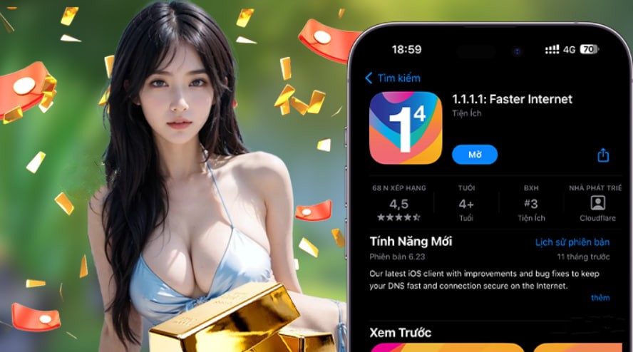 Hình ảnh quảng cáo của 5mb hiển thị nền tảng và các lợi ích
